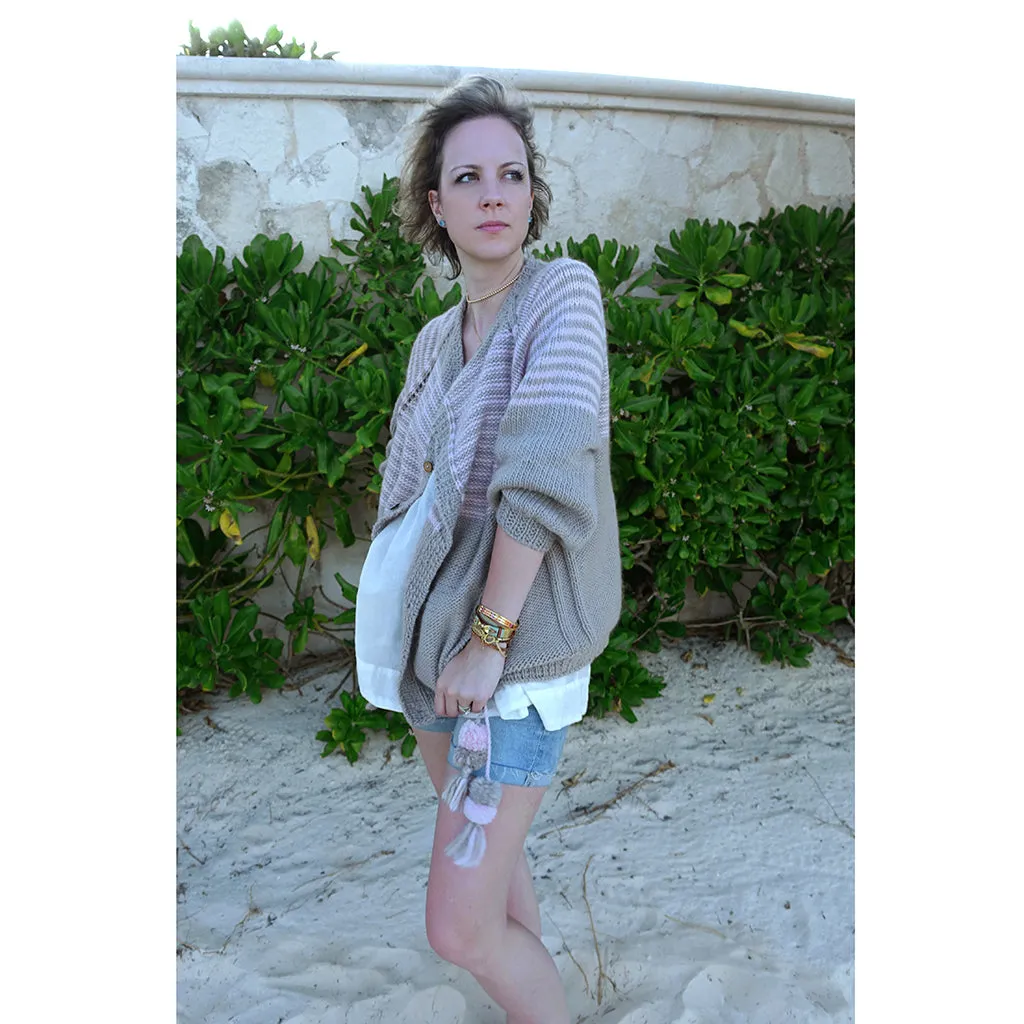 beau cardi {knitting pattern}