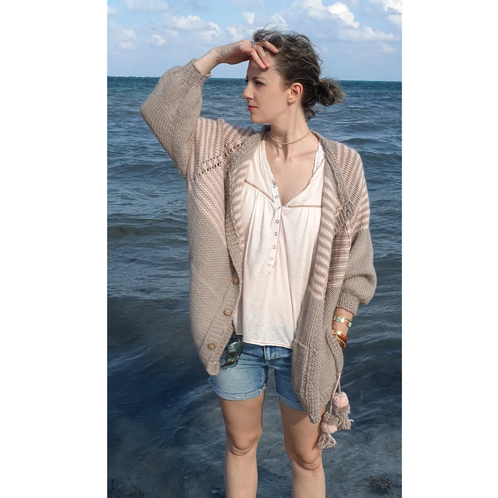beau cardi {knitting pattern}