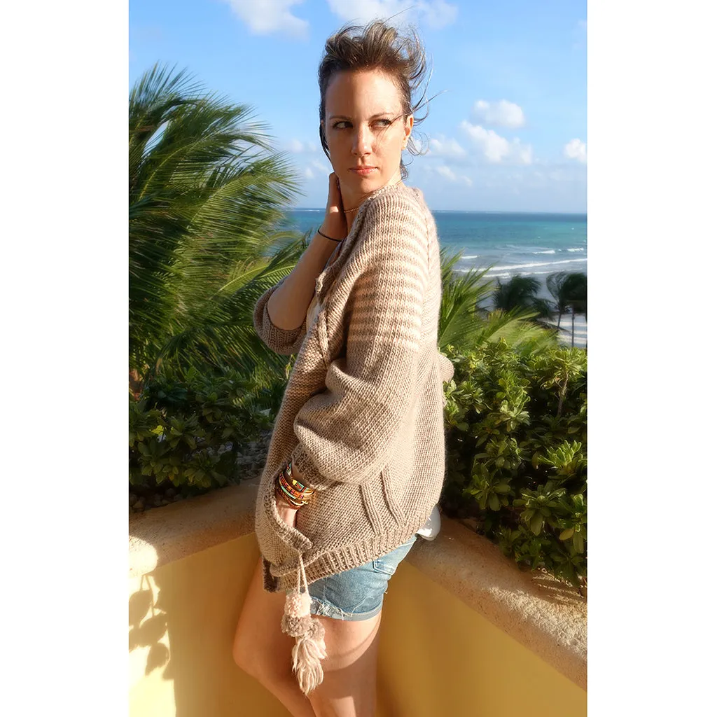 beau cardi {knitting pattern}