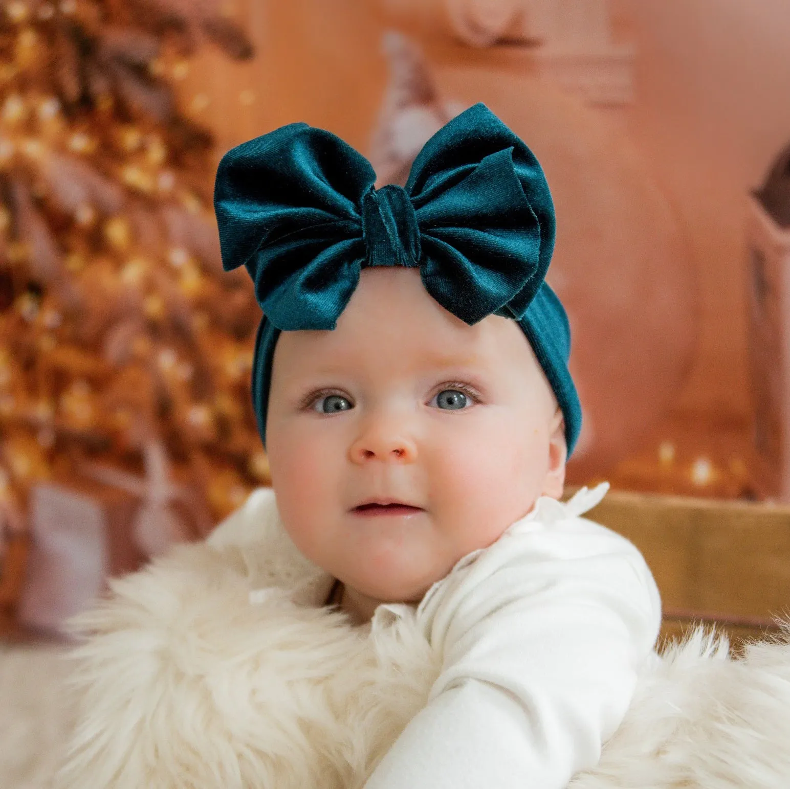 Christmas Velvet Bows Box