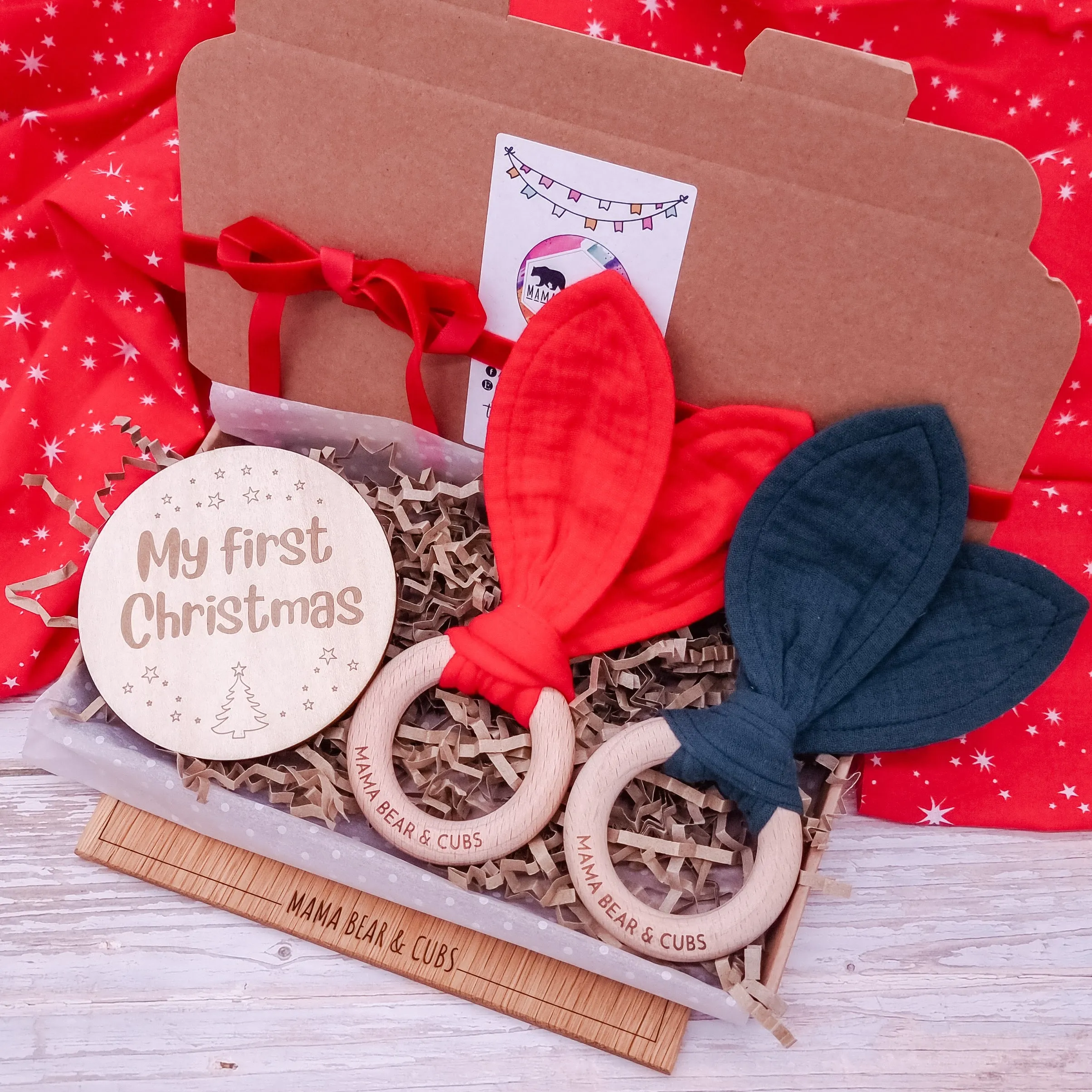 Christmas Velvet Bows Box