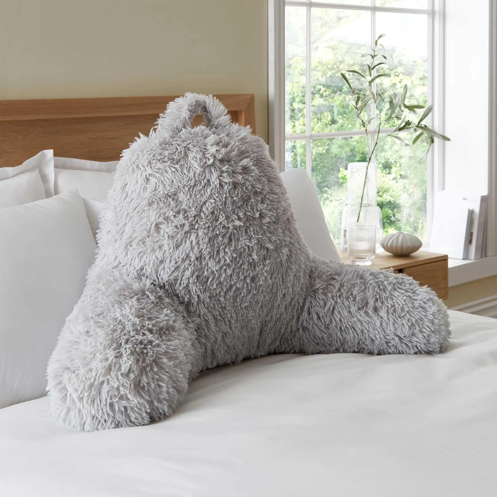 Cuddly Cuddle Cushion Silver