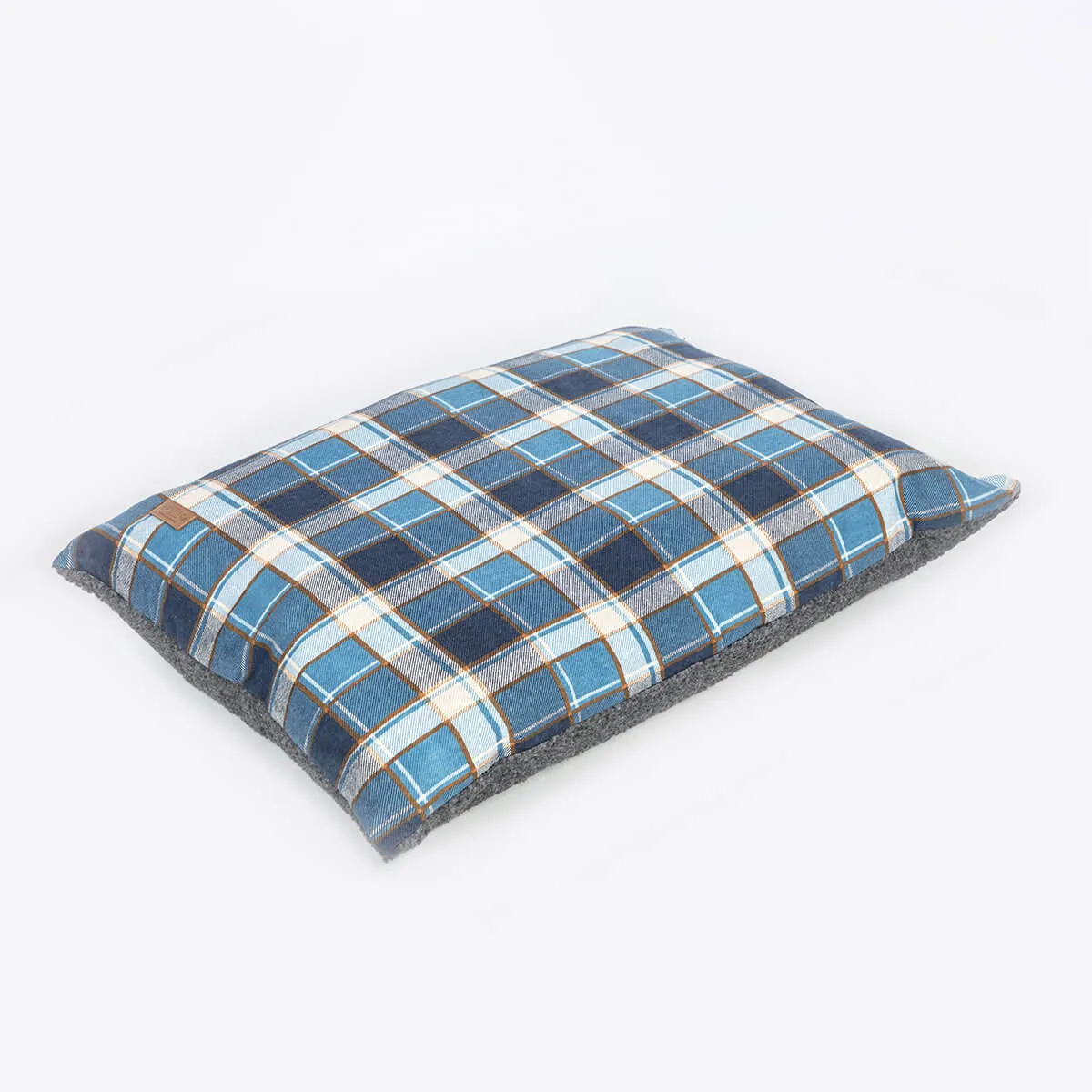 FatFace Fleece Check Deep Duvet Dog Bed