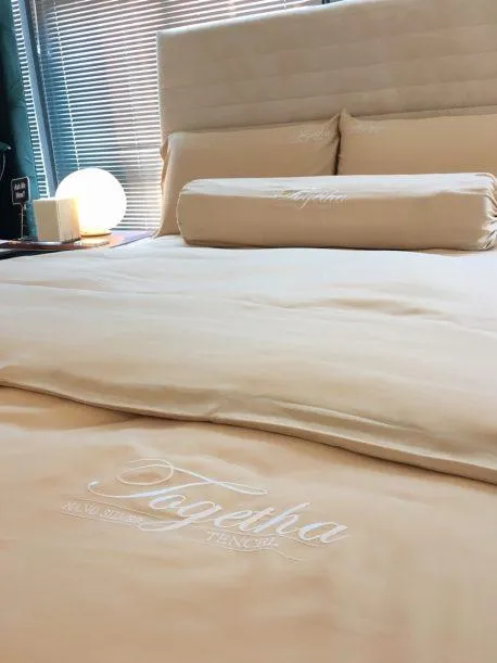 Getha 6PCS Tencel Nano Silver Bedsheet Set