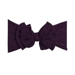Jade Bow - Eggplant