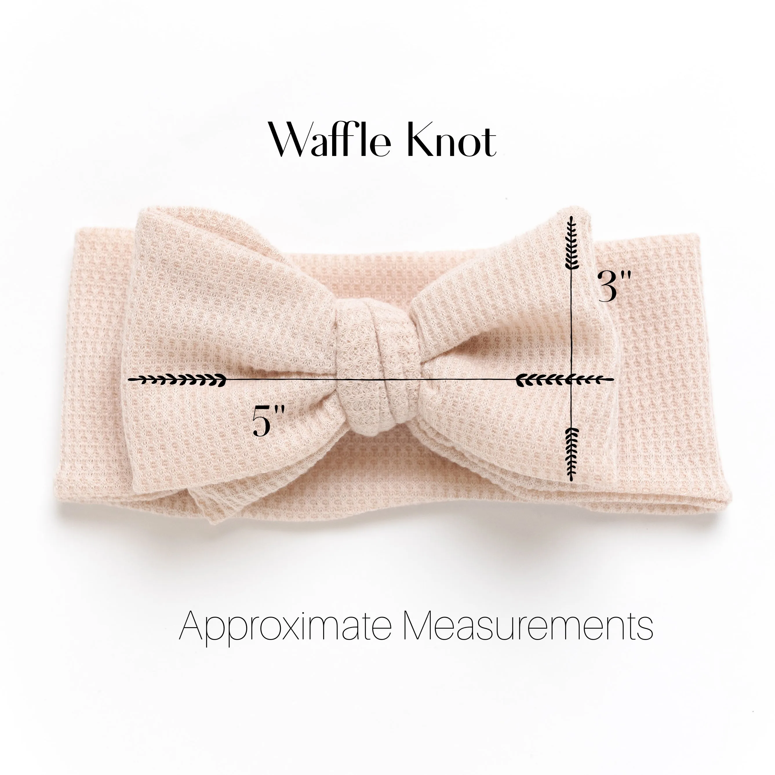 Jumbow Waffle Knot - Light Yellow