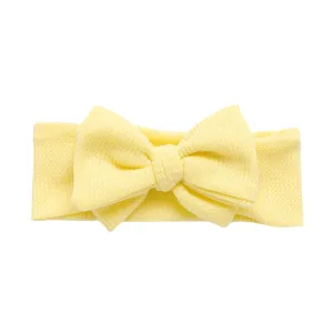Jumbow Waffle Knot - Light Yellow