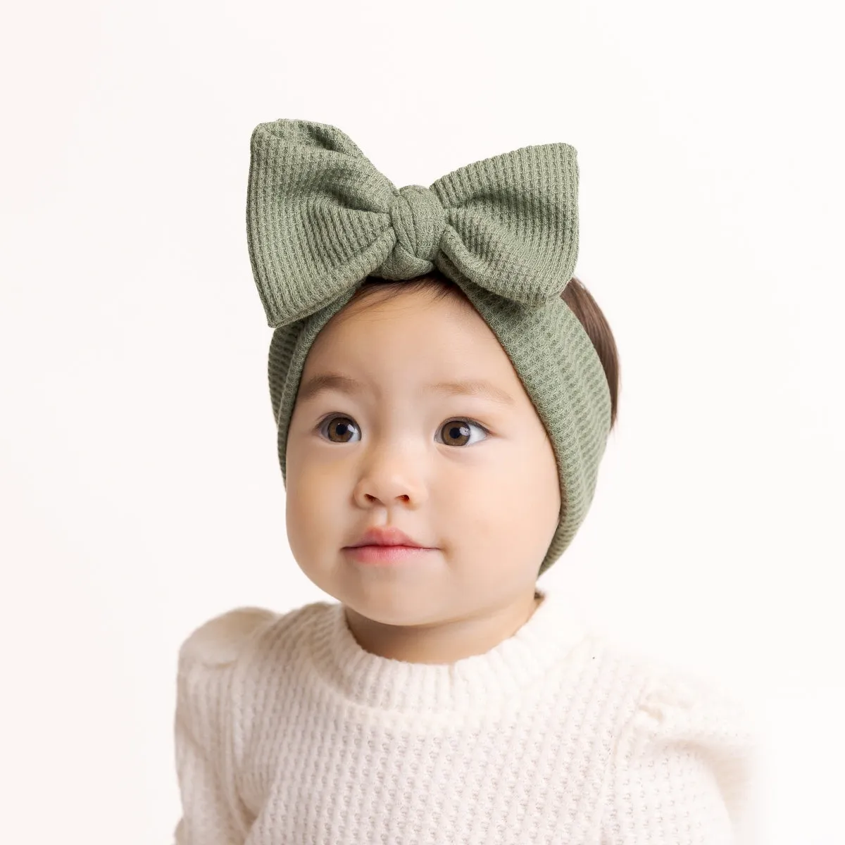 Jumbow Waffle Knot - Olive