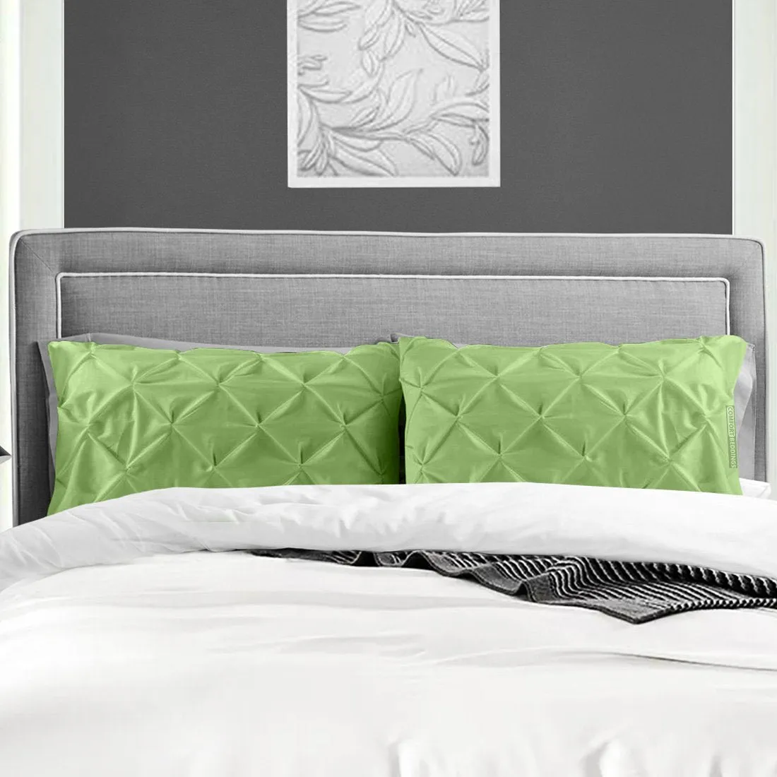 SAGE PINCH PILLOW CASES