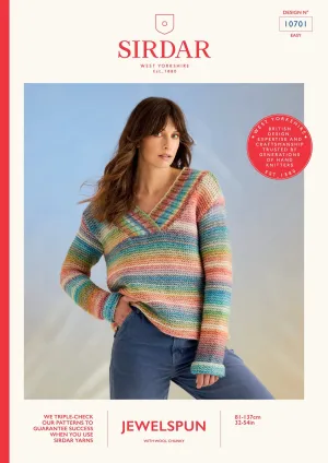 Sirdar 10701 - High Tide Sweater