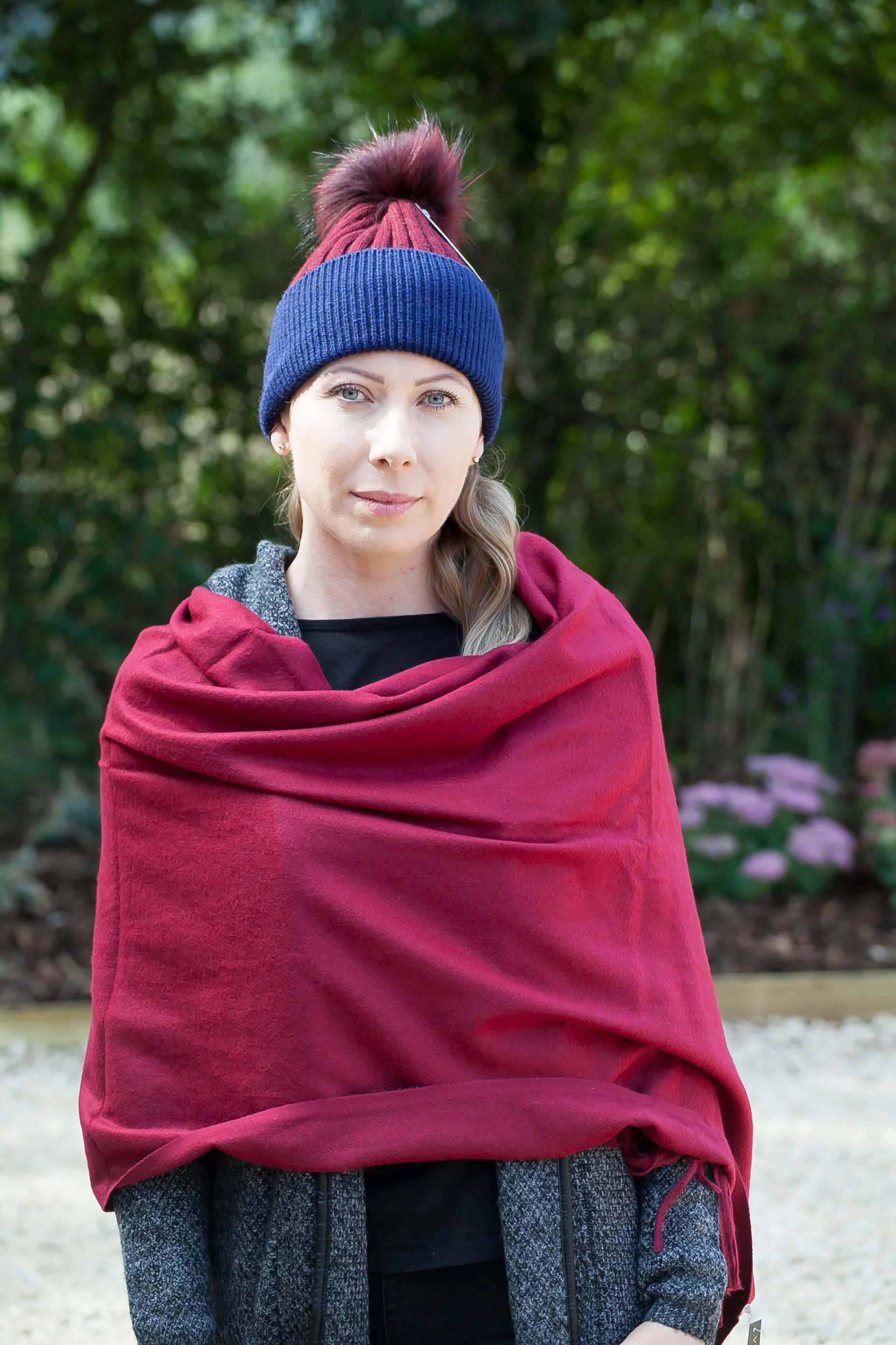 Sky Cashmere Scarf