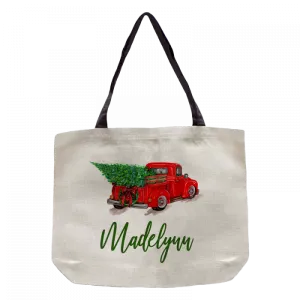 SUBLIMATION BURLAP 14” X 18” TOTE BAG