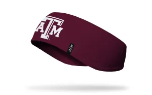 Texas A&M University: Logo Maroon Ear Warmer