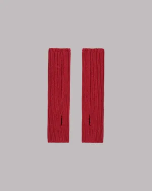 The Red Knit Gloves