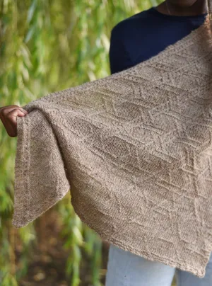 Waggle Dance Shawl <br/><small>knitting pattern</small>