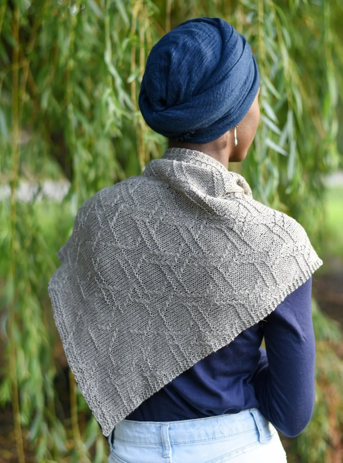 Waggle Dance Shawl <br/><small>knitting pattern</small>