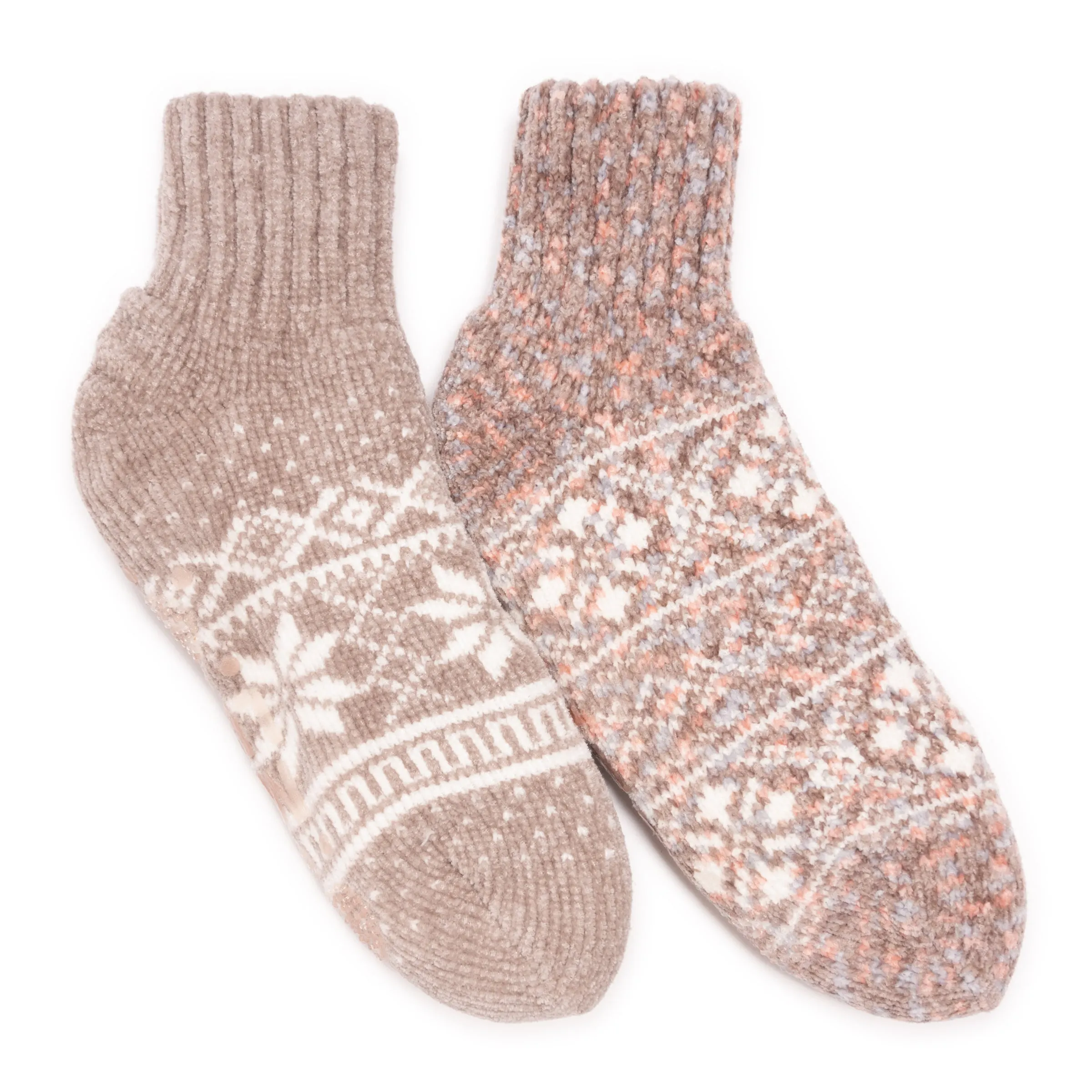 Women's 2 Pair Pack Shortie Chenille Cabin Socks